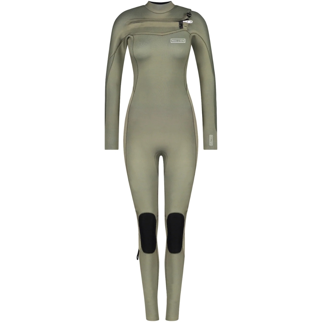 2026 Wallien Da Donna Nikki Van Dijk 4/3mm Chest Zip Muta 101009003 - Moon